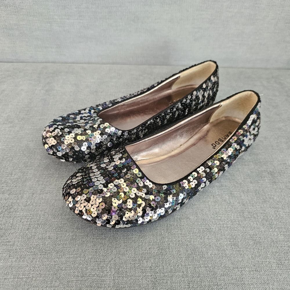 Sequin Ballet Flats